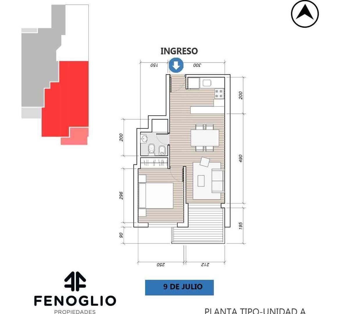 Foto de Un dormitorio en venta Centro Rosario, imagen 5