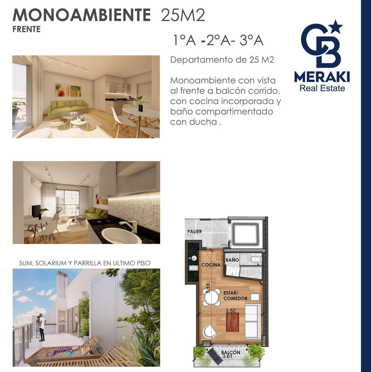 Foto de Venta, Departamento, Monoambiente , A estrenar, Balcón, Parrilla, imagen 4