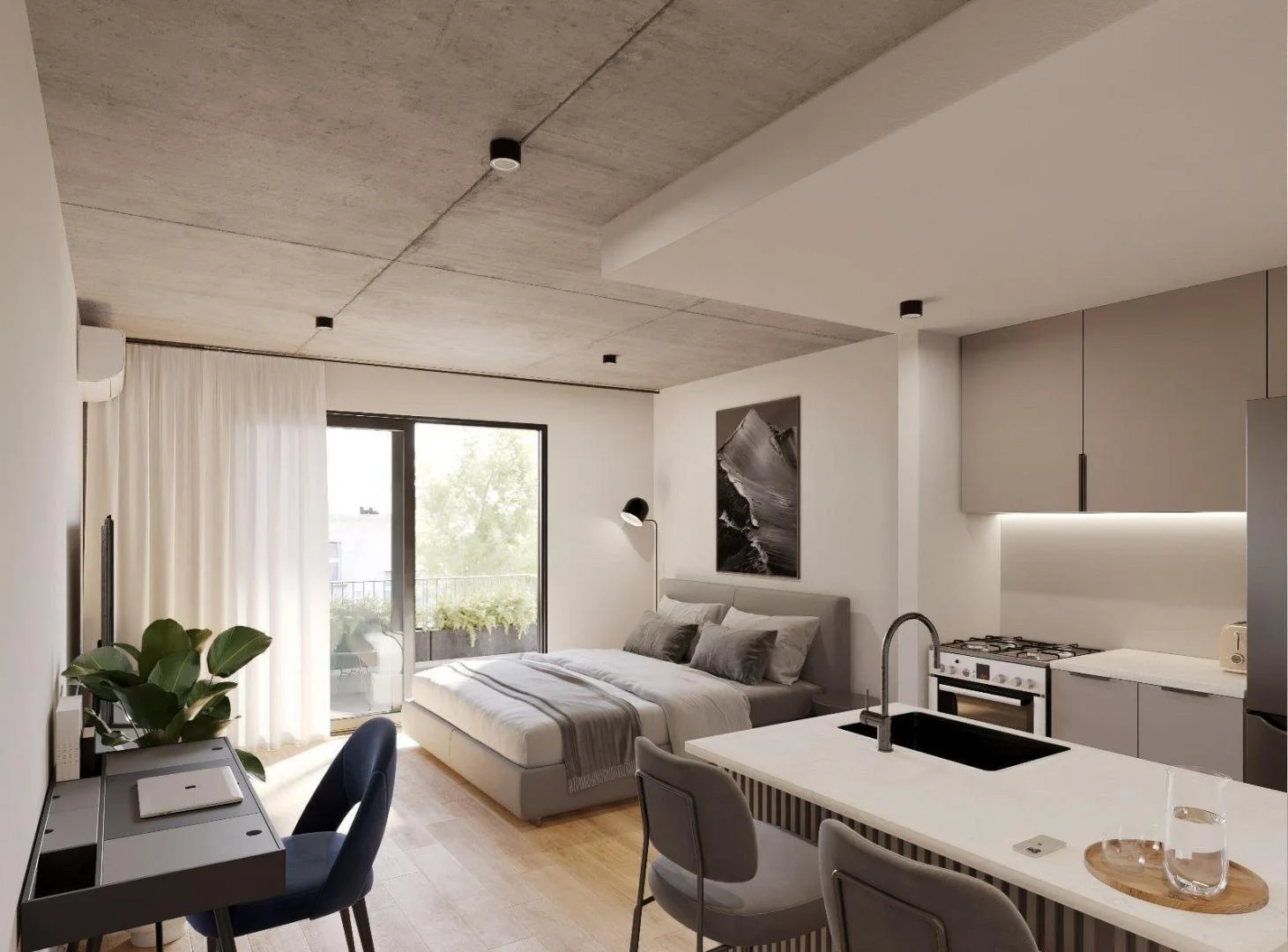 Venta, Departamento, Monoambiente, Balcón, Pozo, Belgrano