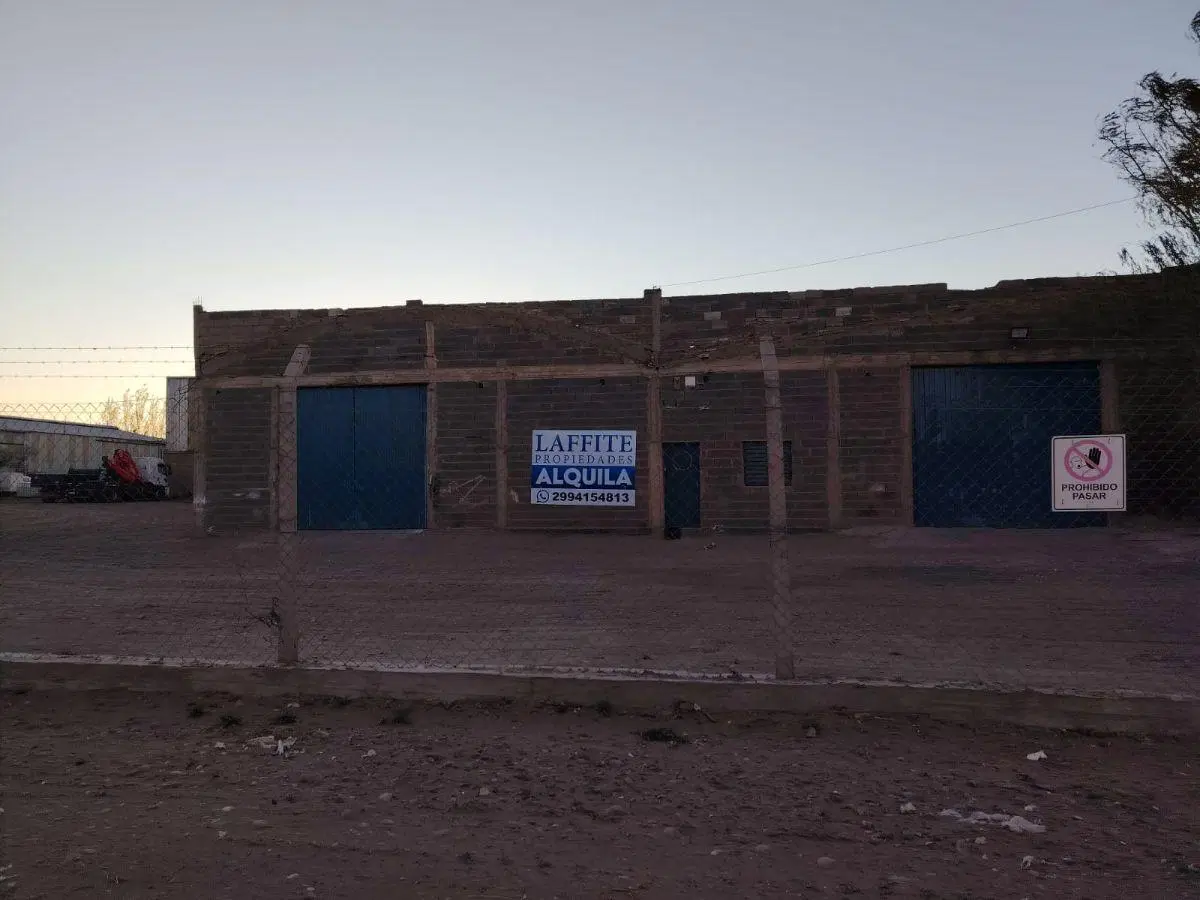 LAFFITE PROPIEDADES ALQUILA BASE EN PARQUE INDUSTRIAL CENTENARIO. PROVINCIA DE NEUQUÉN 2