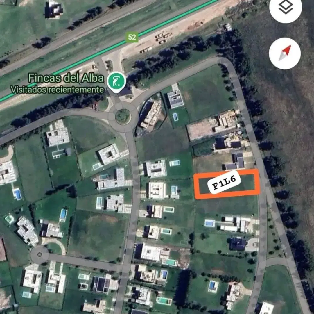 Lote en venta de 1320m2 ubicado en Fincas del Alba Apto Crédito 3
