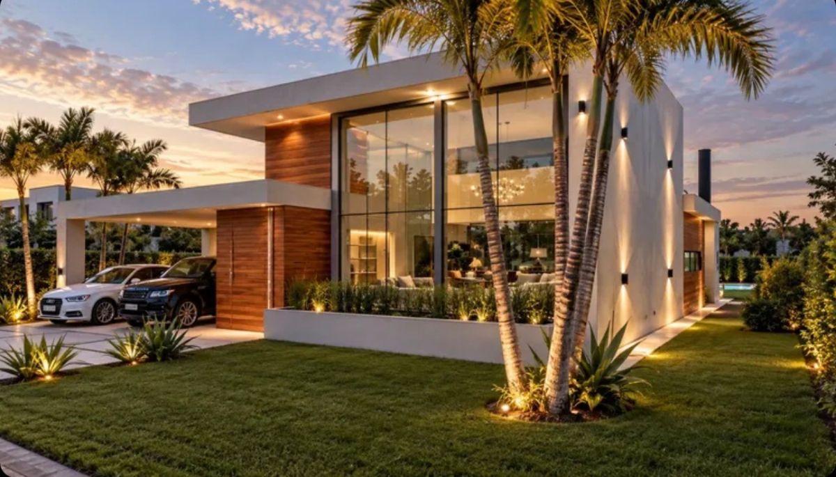 Foto de Casa de diseño contemporáneo en construcción ubicada en Barrio Privado, imagen 4