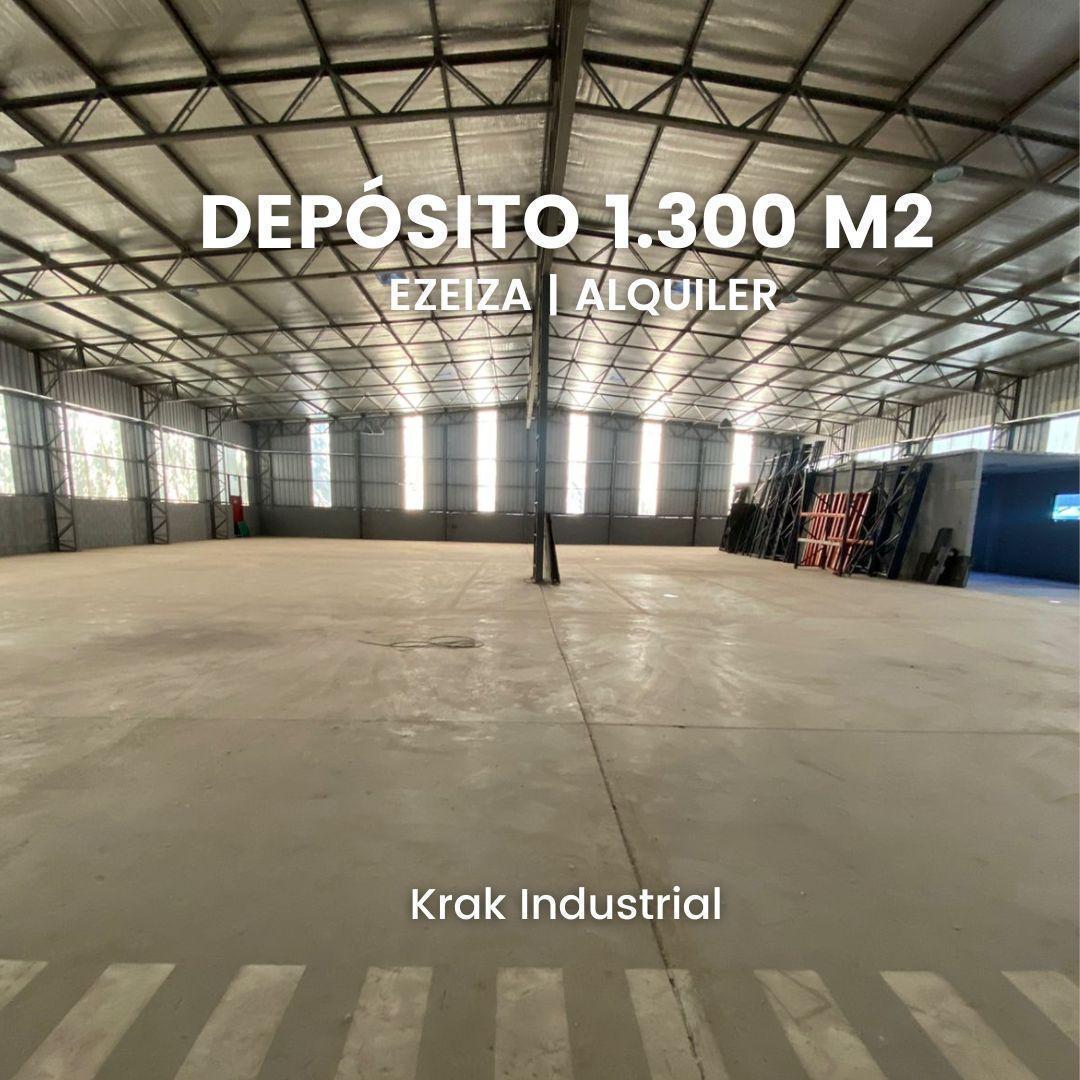 Alquiler de depósito en Polo industrial Ezeiza de 1.300m2