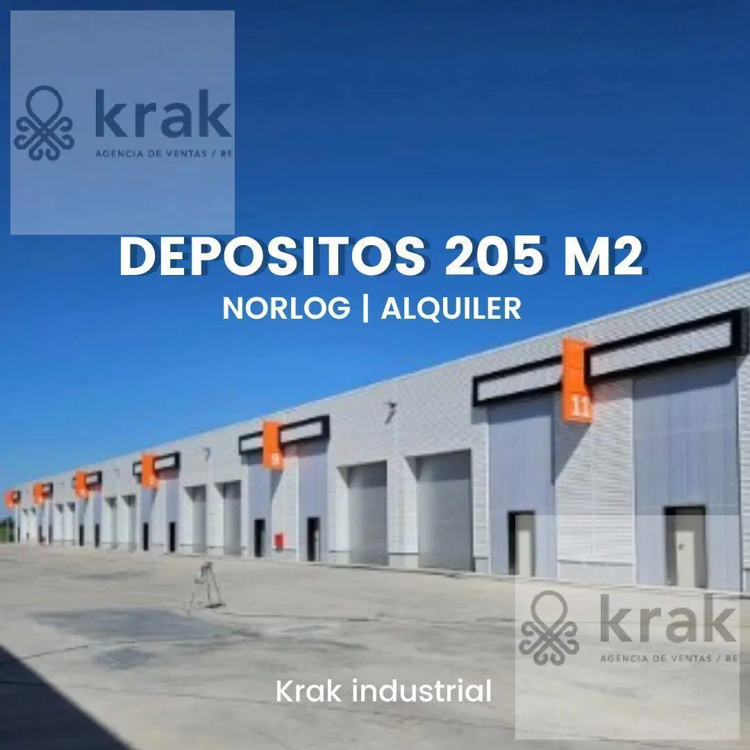 Depósito de 205 m2 dentro del predio cerrado Norlog 4