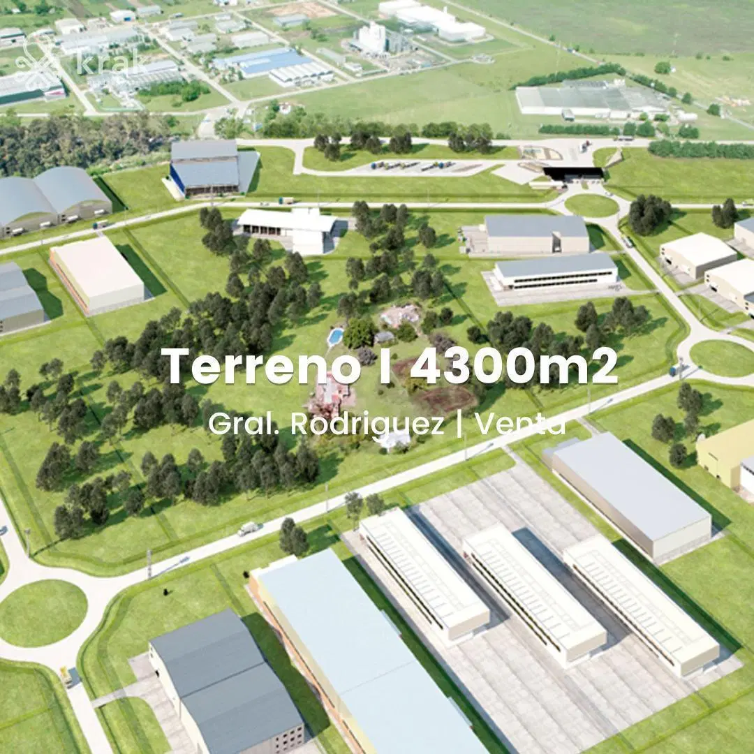 Oportunidad Venta terreno en Parque Industrial General Rodriguez 5