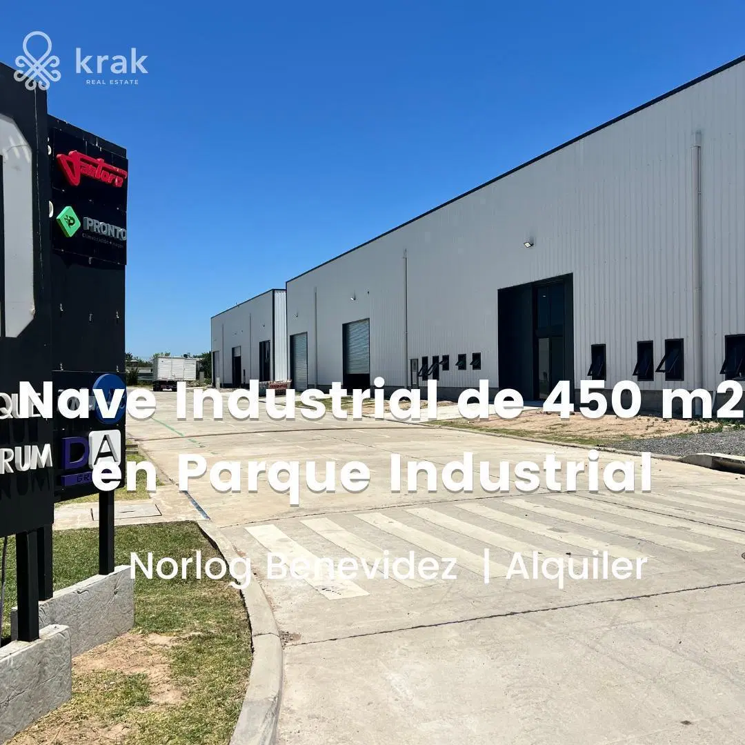 Depósito en alquiler a estrenar en Norlog  Benavidez 3