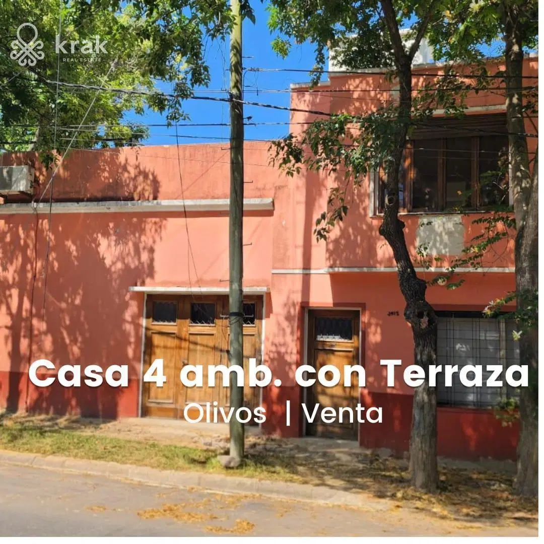 Venta casa 4 ambientes en Olivos - Apta Crédito. 1