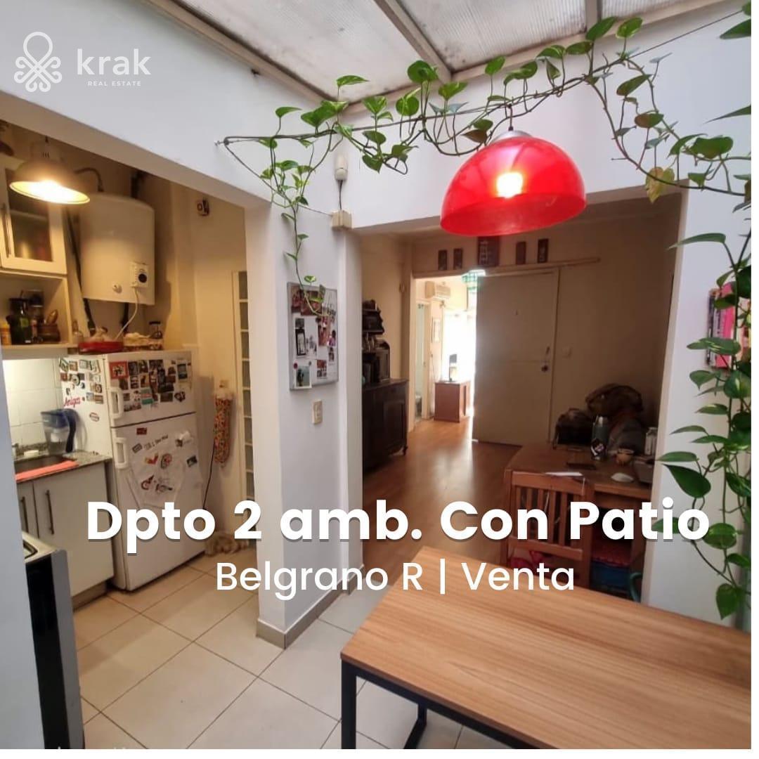 Venta Ph 2 amb. con patio en Belgrano R