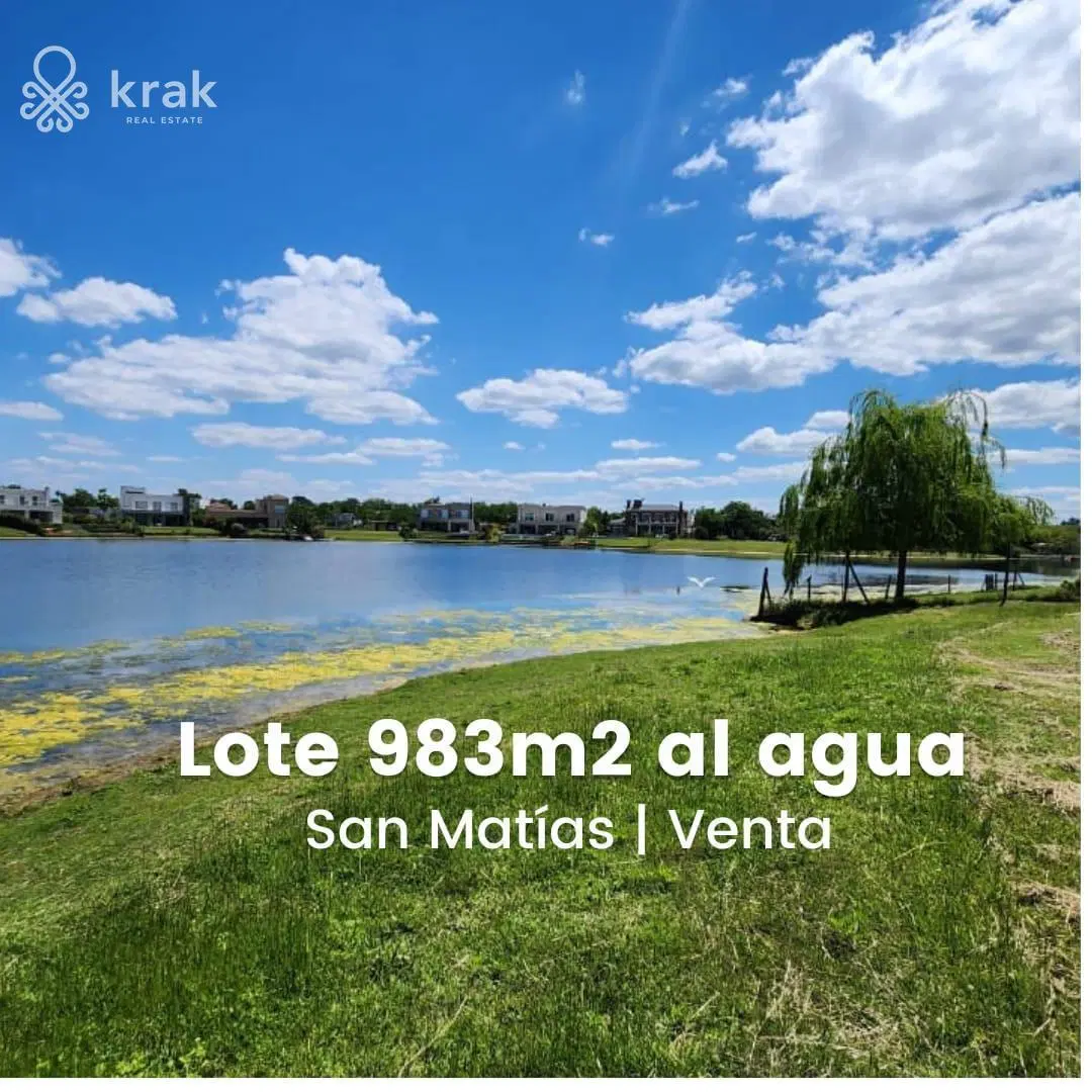 Venta lote al agua en San Matías - Escobar 2