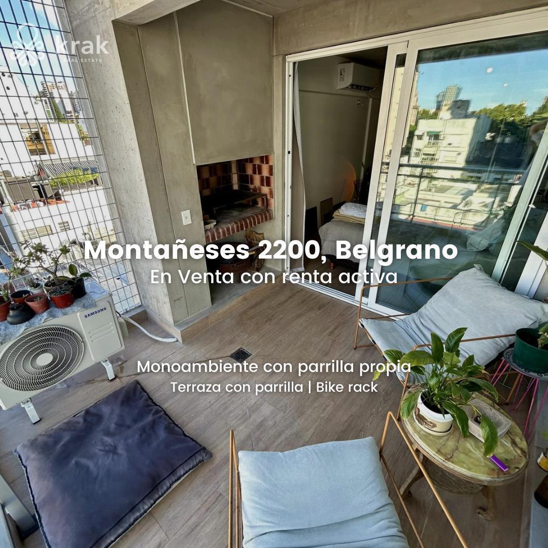 Foto de Departamento en Belgrano Monoambiente divisible A Estrenar y parrilla, imagen 5