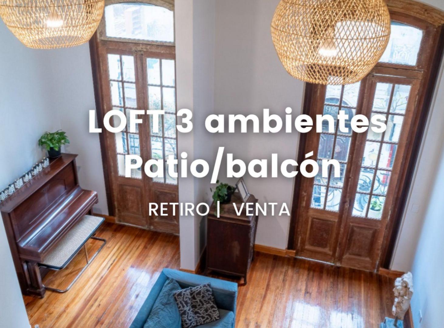 Foto de Venta departamento 3 ambientes de lujo con patio en Retiro, imagen 1