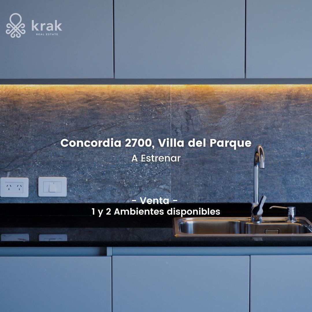 Foto de Venta Departamento Monoambiente Villa del parque de categoria A ESTRENAR, imagen 1
