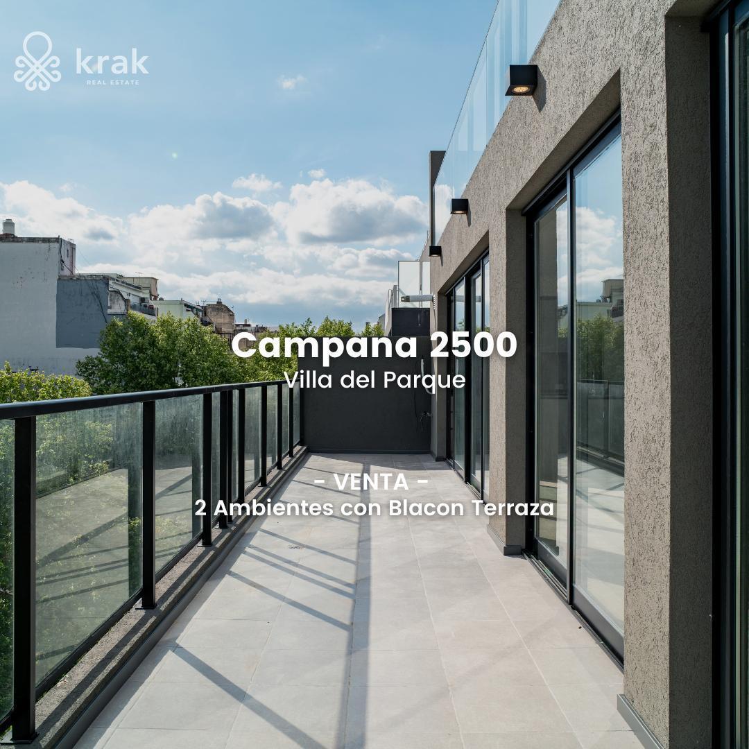 Foto de Departamento 2 Ambientes con Balcon Terraza A ESTRENAR - Vista abierta, imagen 2