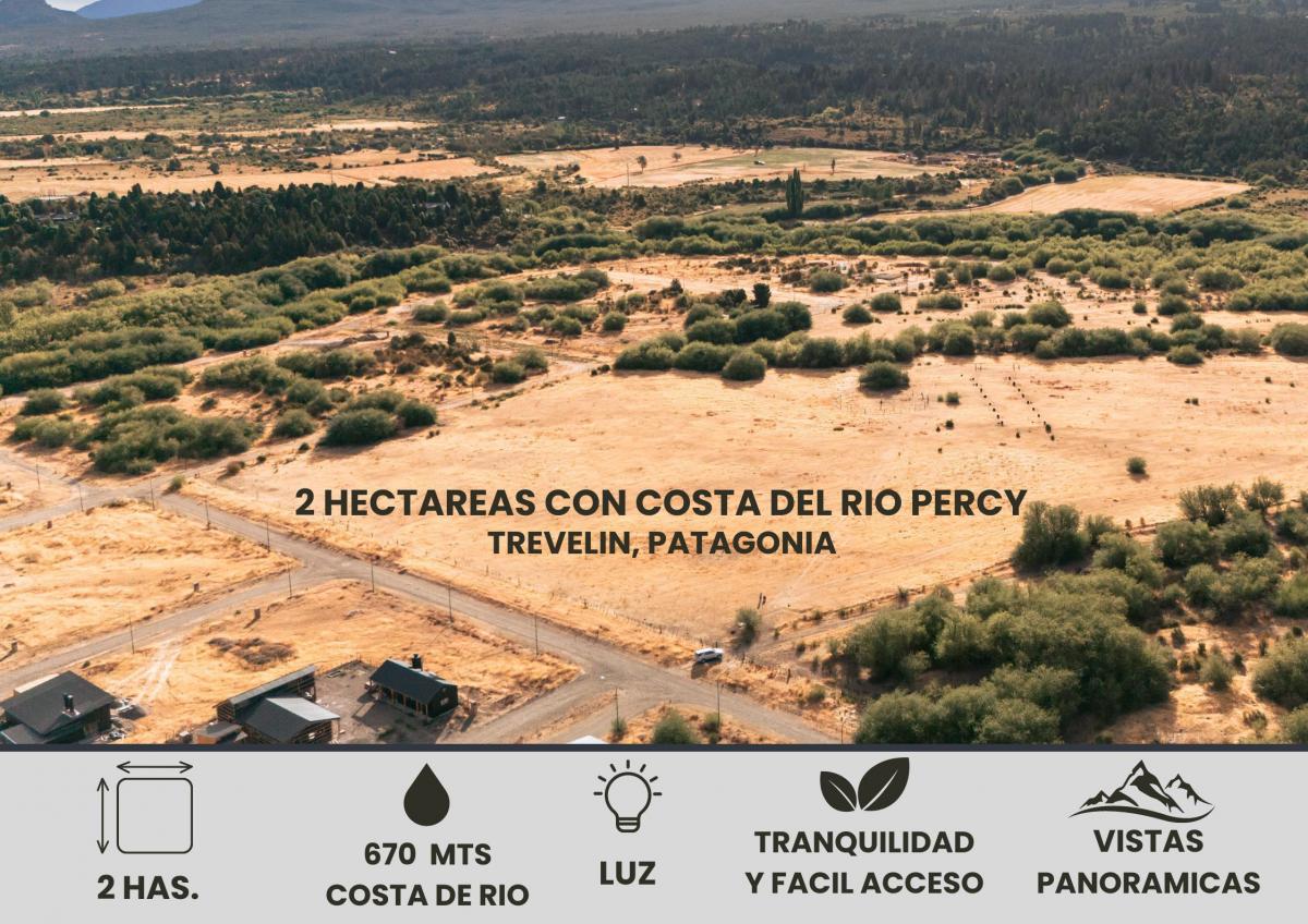 Lote 4 Ha con 670 m Costa Rio Sobre Ruta Al Parque Nacional Alerces, Chubut. 2