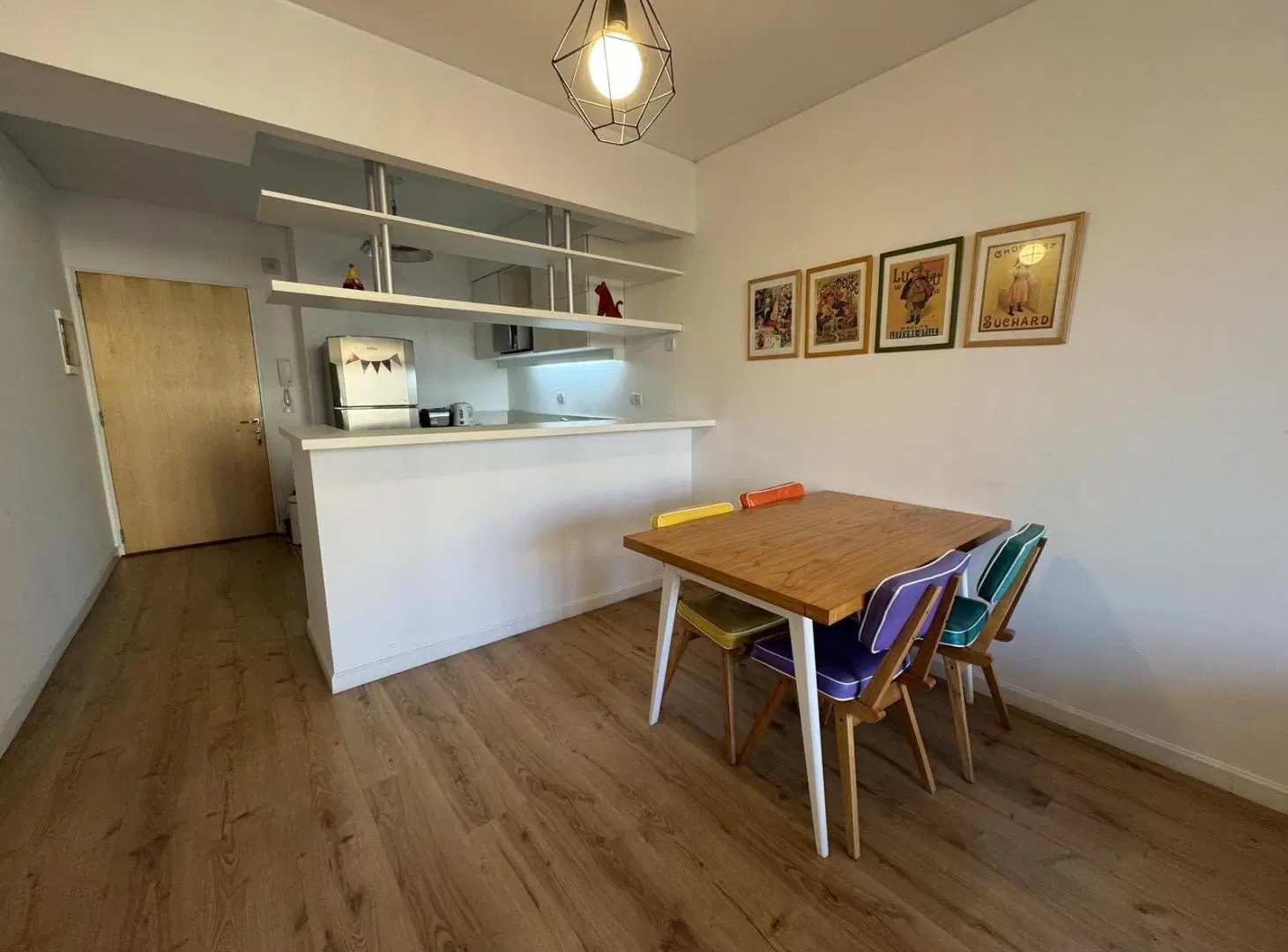 Departamento 2 ambiente amoblado en alquiler en Colegiales 2