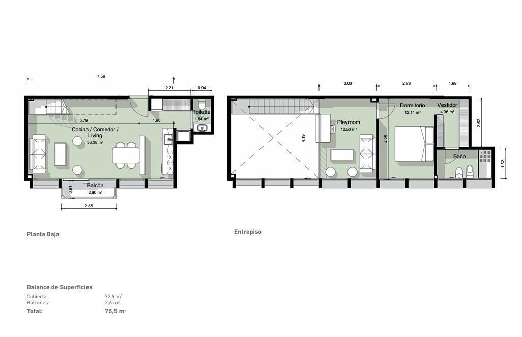 Foto de Venta Departamento 3 ambientes Dúplex, imagen 5