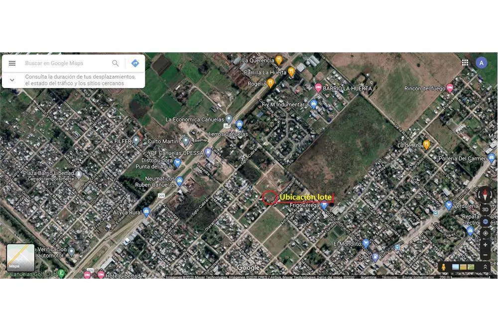 Lote en venta, acceso desde la ruta 205, con escritura y posibilidad de financiación, Cañuelas 1