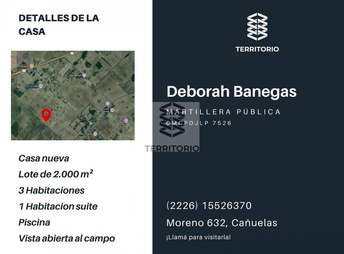 Foto de Casa nueva sobre lote 2.000 m², pileta y vista al campo, imagen 2