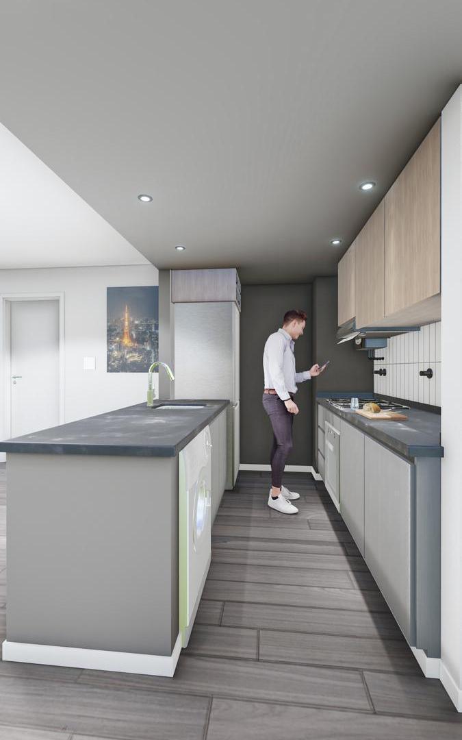 Foto de Departamento en venta, semi piso un dormitorio. En construcción., imagen 5