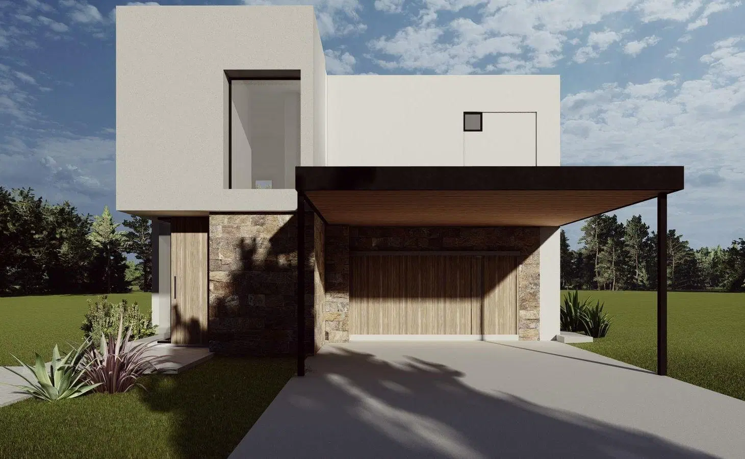 Casa en construcción. Tres dormitorios. Pileta. 1