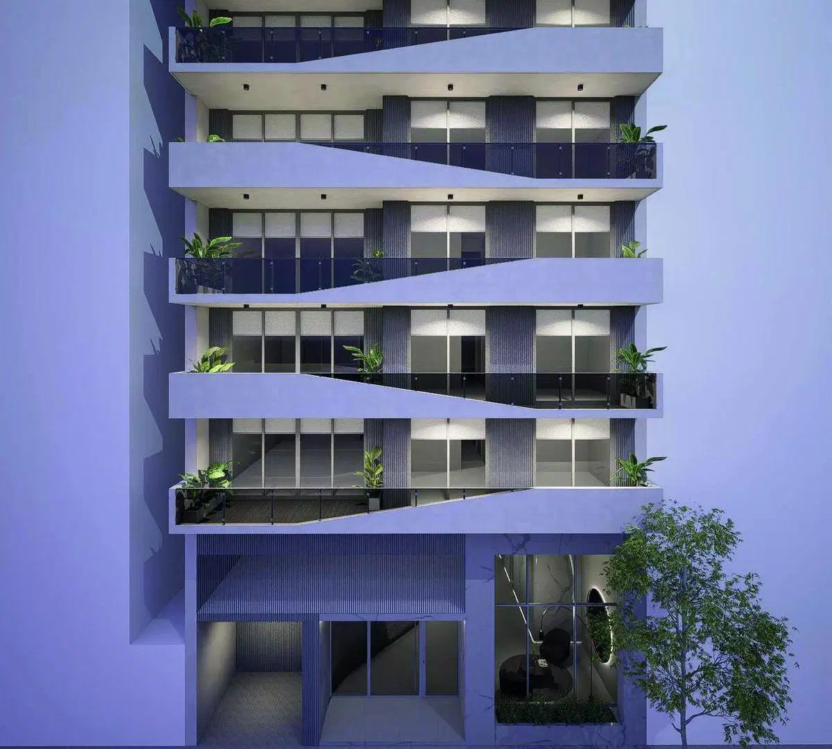 Departamento piso exclusivo de tres dormitorios. Zona Rio. 1
