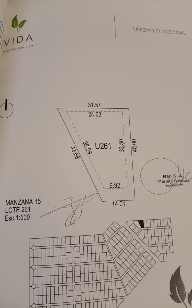 Foto de Lote en Venta Barrio Privado VIDA, Funes, imagen 3