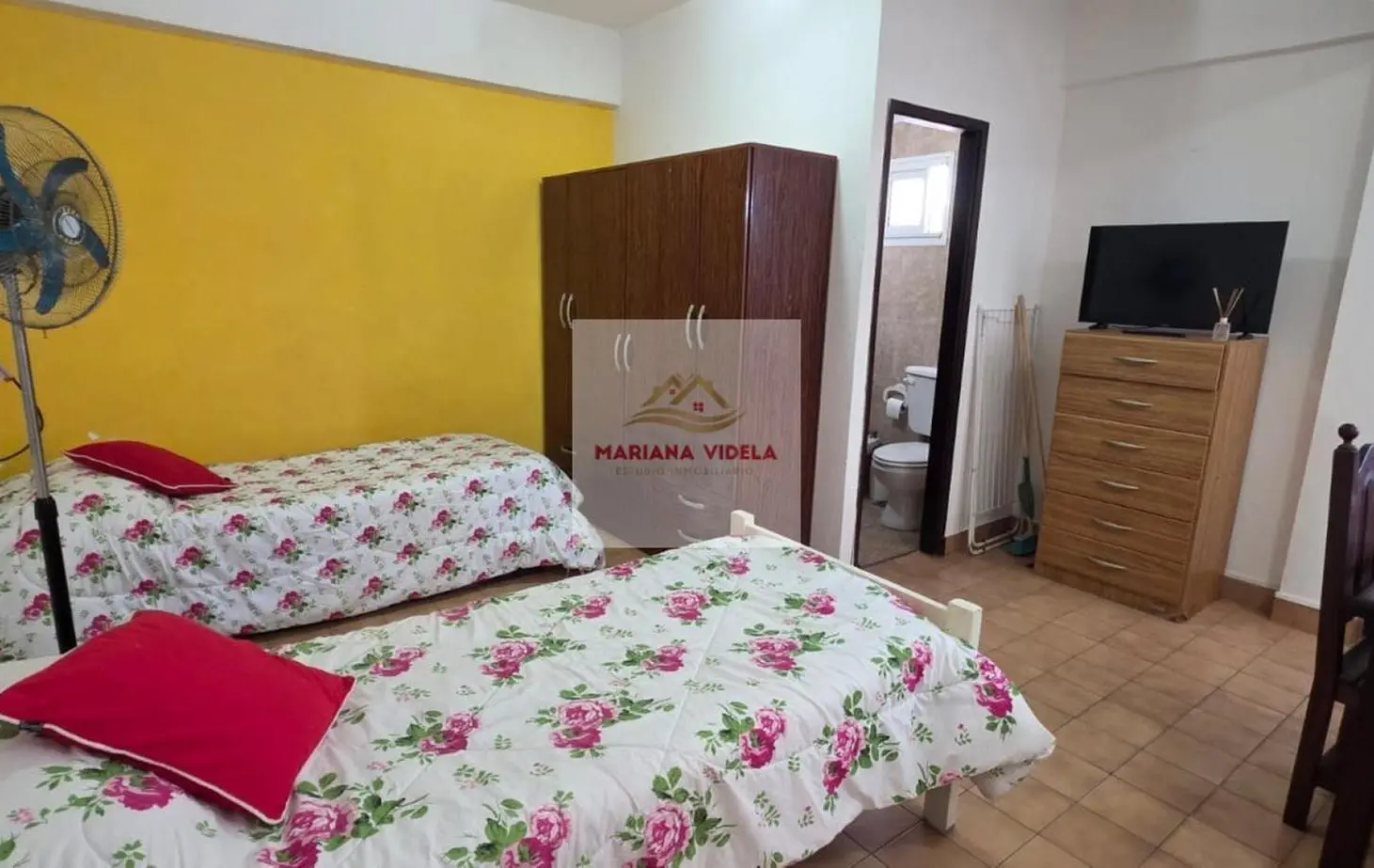 Departamento monoambiente en alquiler anual, Pinamar Centro. 4