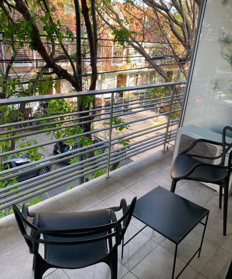 Alquiler Monoambiente Amoblado con balcón al Frente en colegiales 3