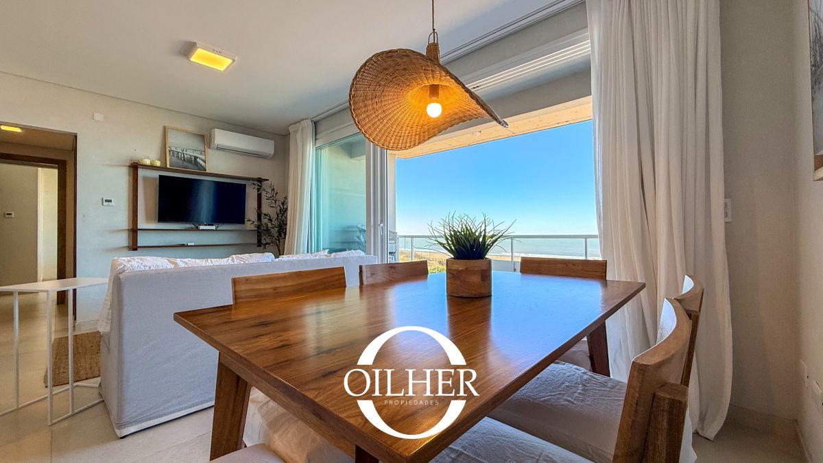 Departamento en venta con terraza privada frente al mar - Valeria del Mar