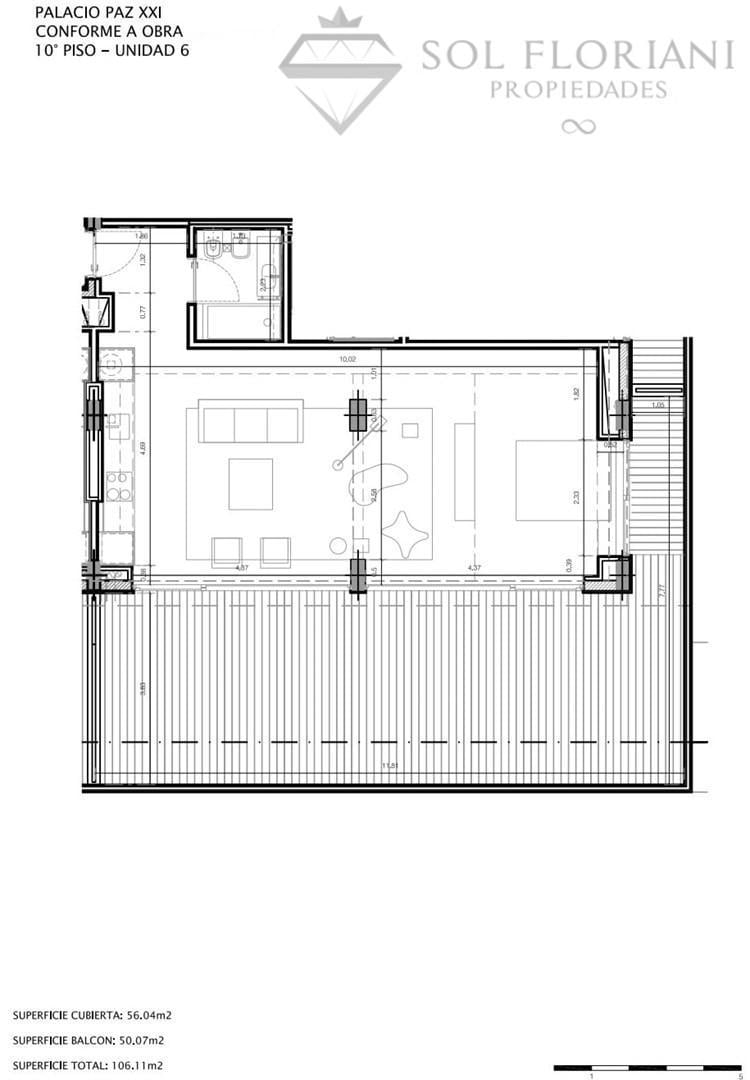 • VENTA: LOFT CON TERRAZA PROPIA Y COCHERA EN PALACIO PAZ