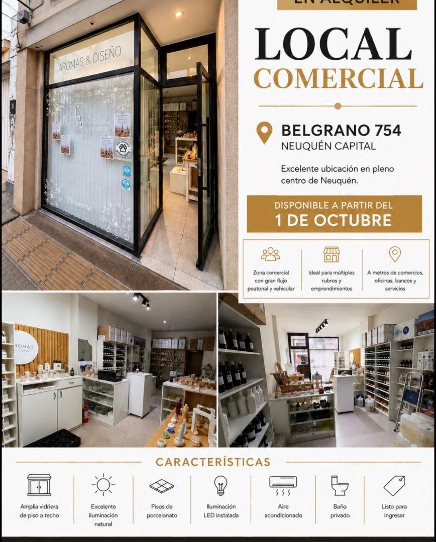Foto de ALQUILO LOCAL COMERCIAL NEUQUÉN CENTRO A PARTIR DEL 1 DE OCTUBRE, imagen 3