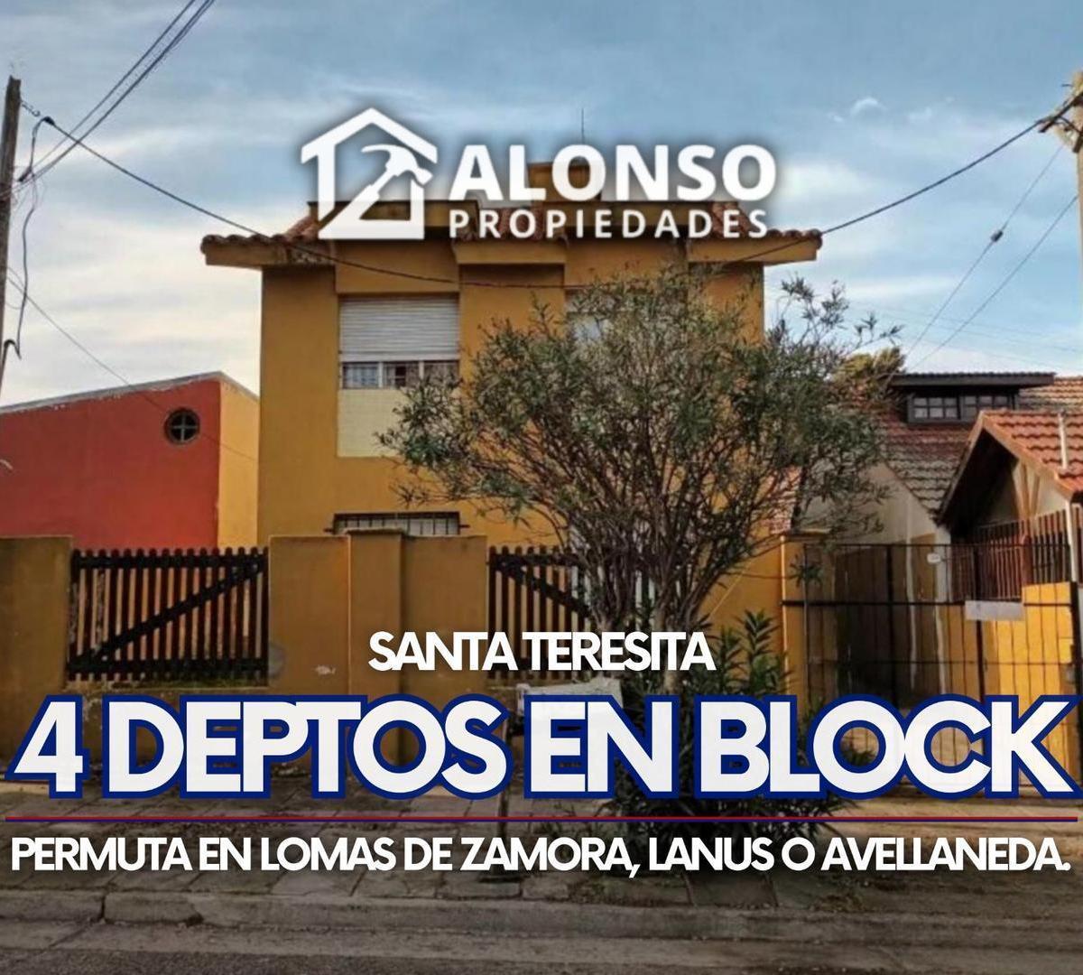 4 Deptos En Block a Metros Del Mar en Venta