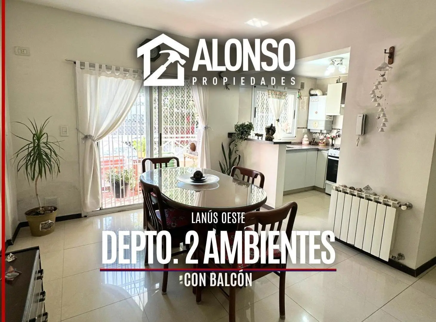 Departamento 2 Ambientes con Balcón en Venta en Lanús 1