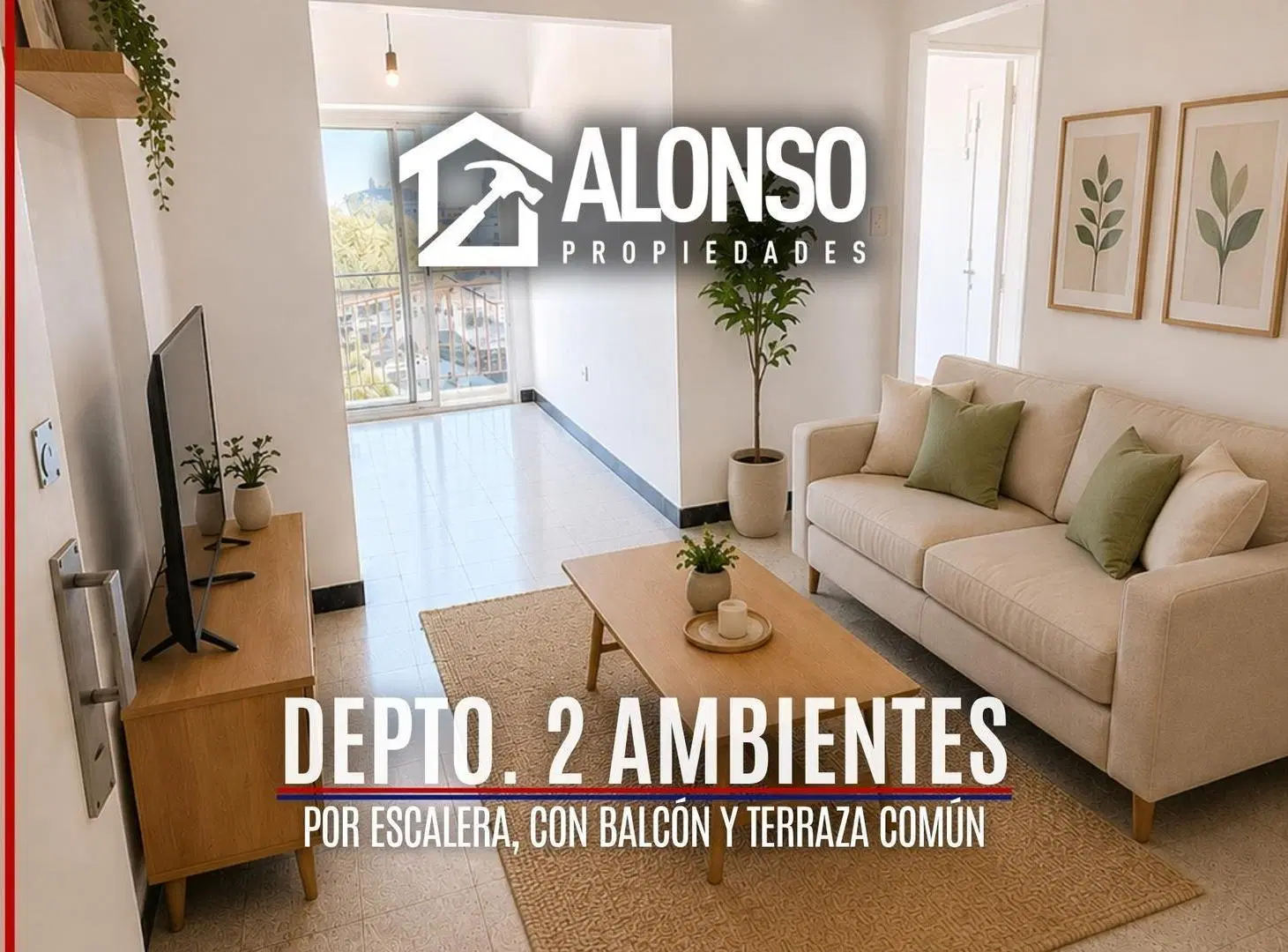 Venta - Departamento 2 Ambientes con Balcón - V. Alsina 1