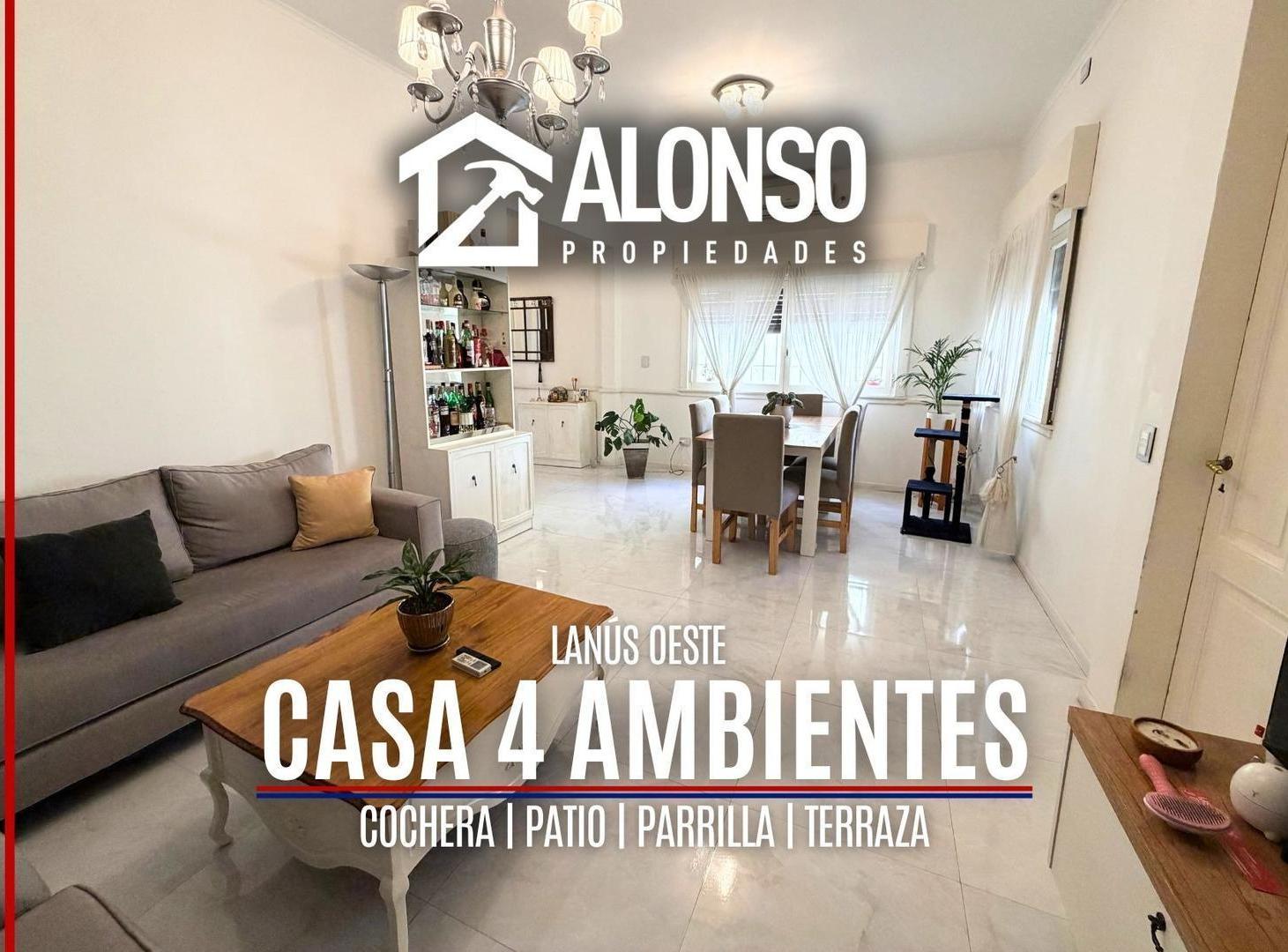 Foto de VENTA - CASA 4 AMBIENTES CON PATIO Y COCHERA - LANÚS OESTE, imagen 1