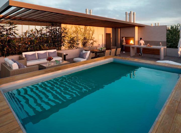 Departamento en pozo de 3 dormitorios en venta en el centro de Rosario 3