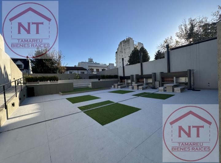 Departamento de 1 amb con balcon. Amenities (Pileta , parrillas ,sum y gym)  Villa del Parque 3