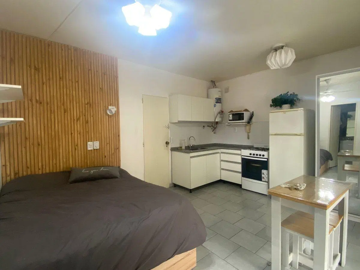 VENTA MONOAMBIENTE CON BALCON CON RENTA 5