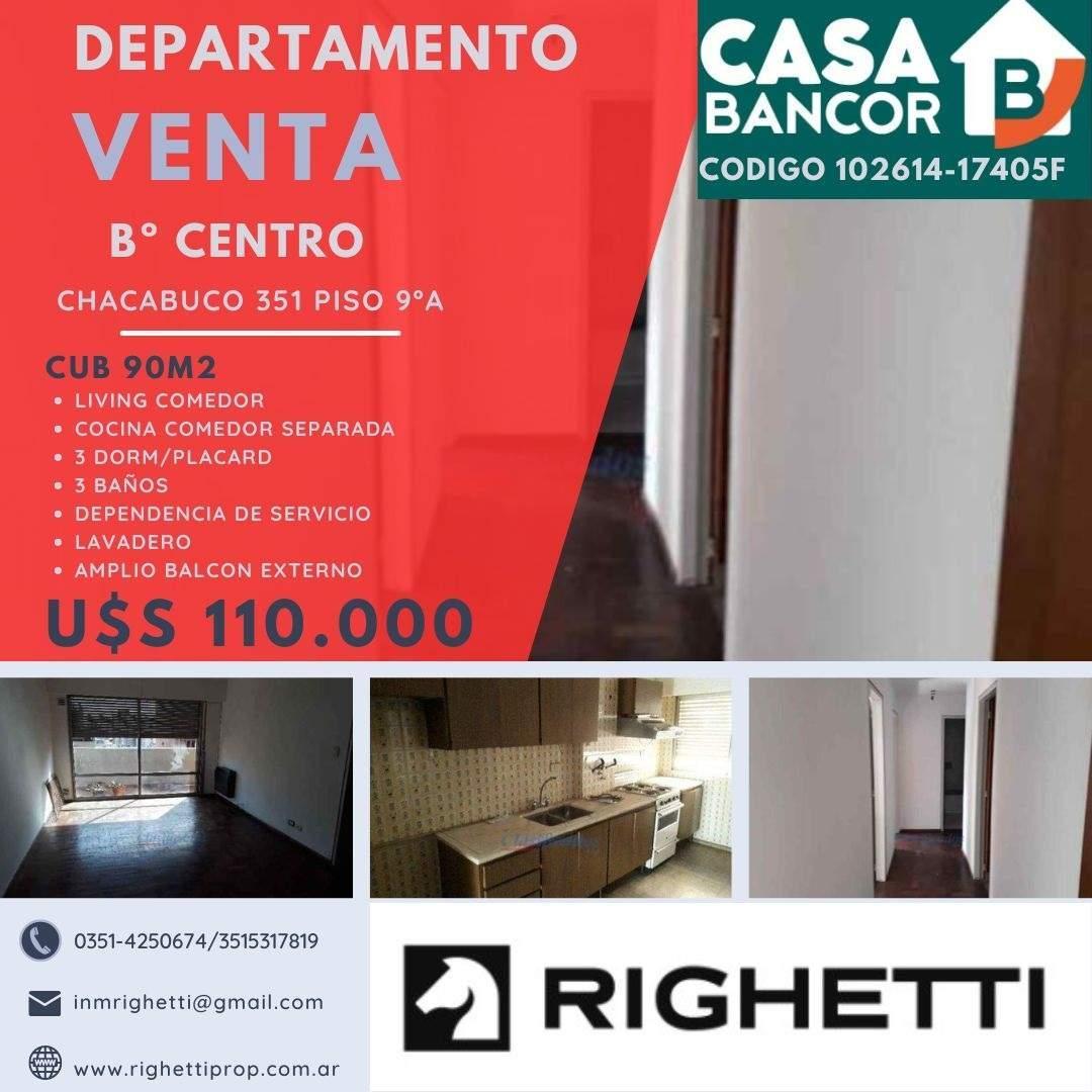 Venta Departamentos 3 Dorm. Centro 3