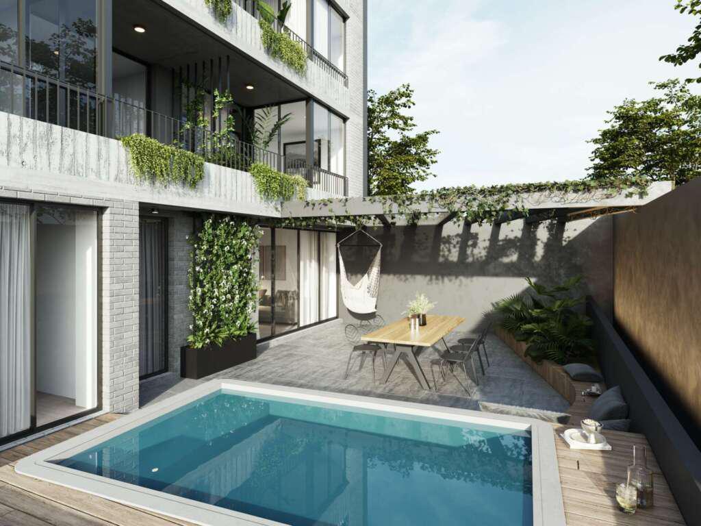 Venta Departamento de un Dormitorio en Construcción con Amenities. Barrio Martin, Rosario, Santa Fe 1