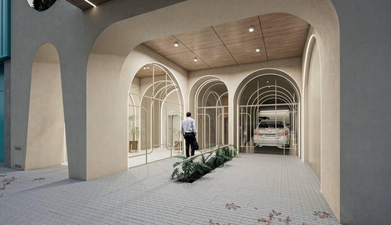 VENTA: Departamento de dos dormitorios con terraza exclusiva en construcción. Pichincha, Rosario.