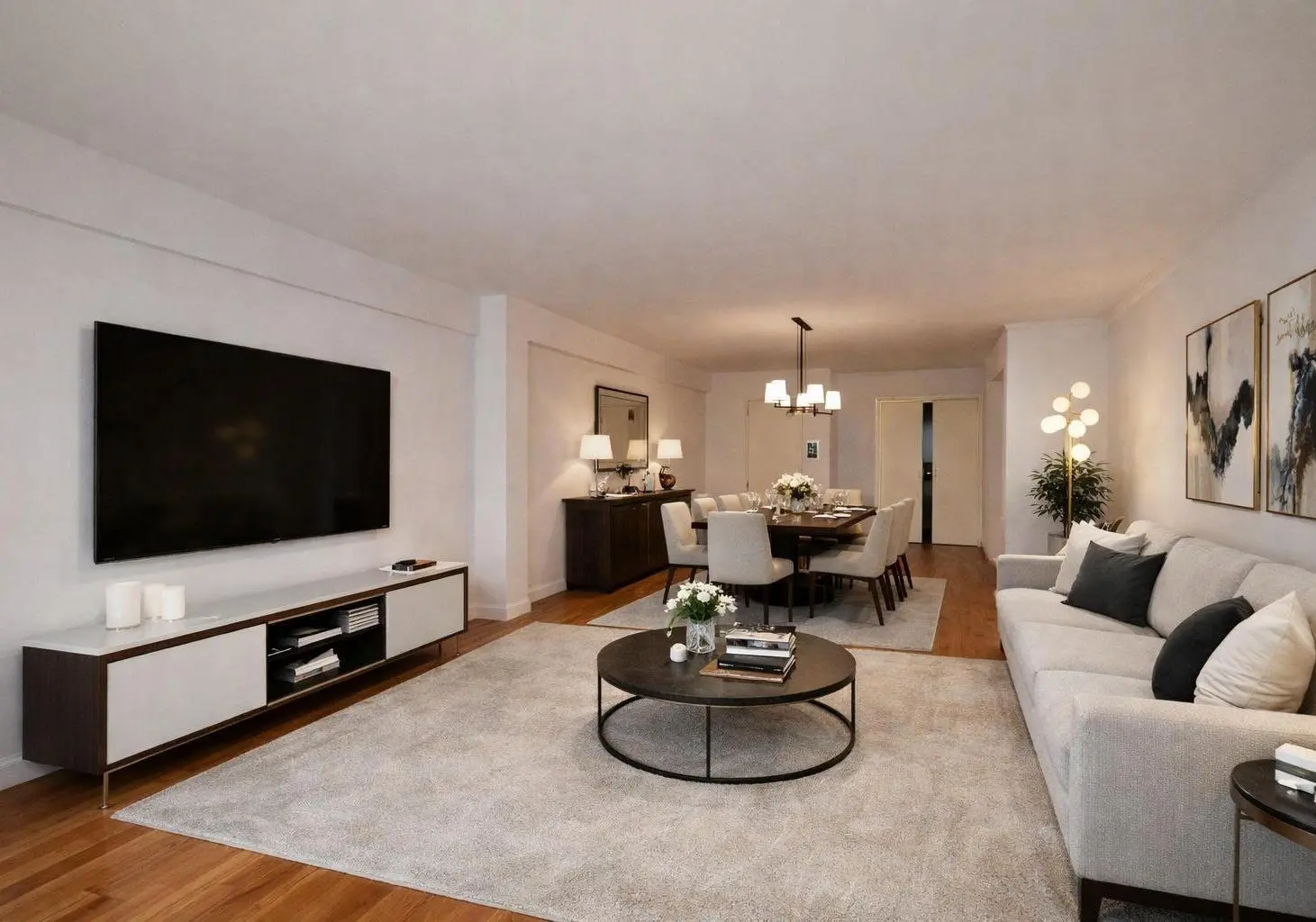 VENTA: Piso exclusivo de 2 dormitorios con vista parcial al río, dos baños en suite, balcón. Rosario 4