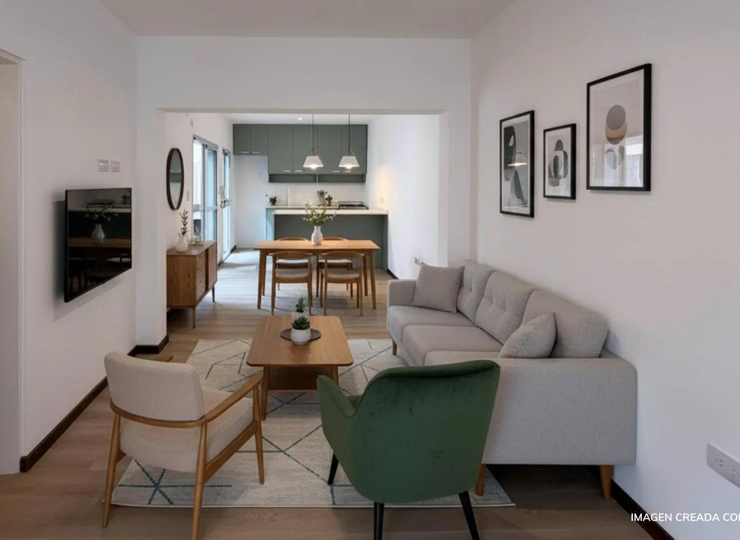 VENTA: Casa de pasillo con tres dormitorios, patio, parrillero, terraza y cochera en Abasto, Rosario 3