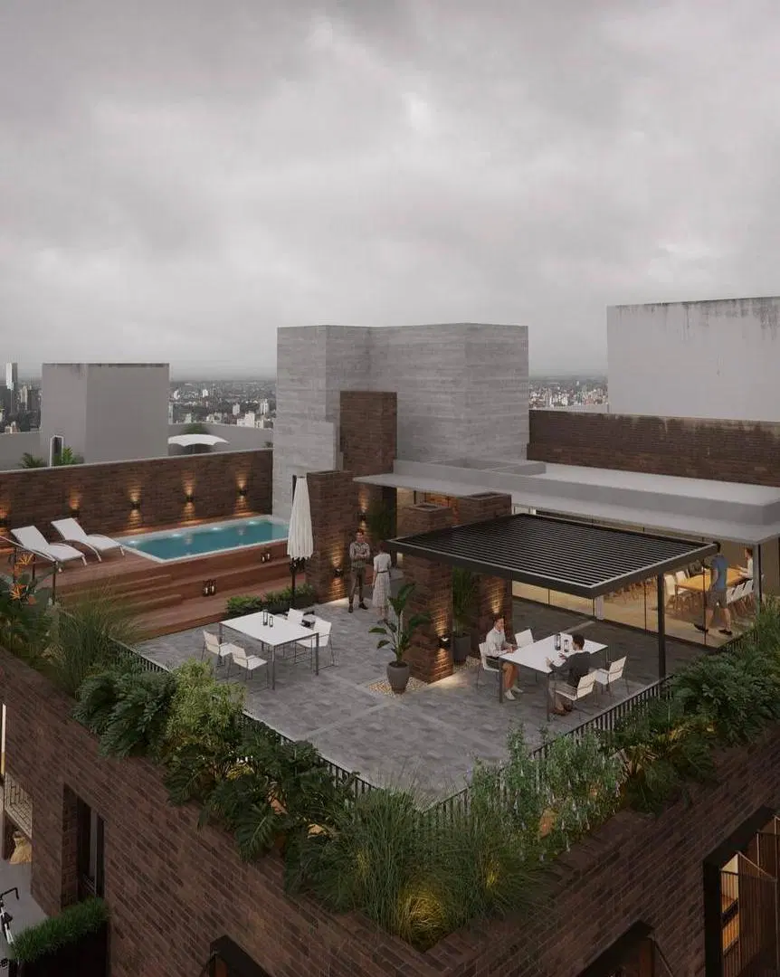 VENTA: departamento de dos dormitorios, balcón y  amenities. Rosario, Abasto 4