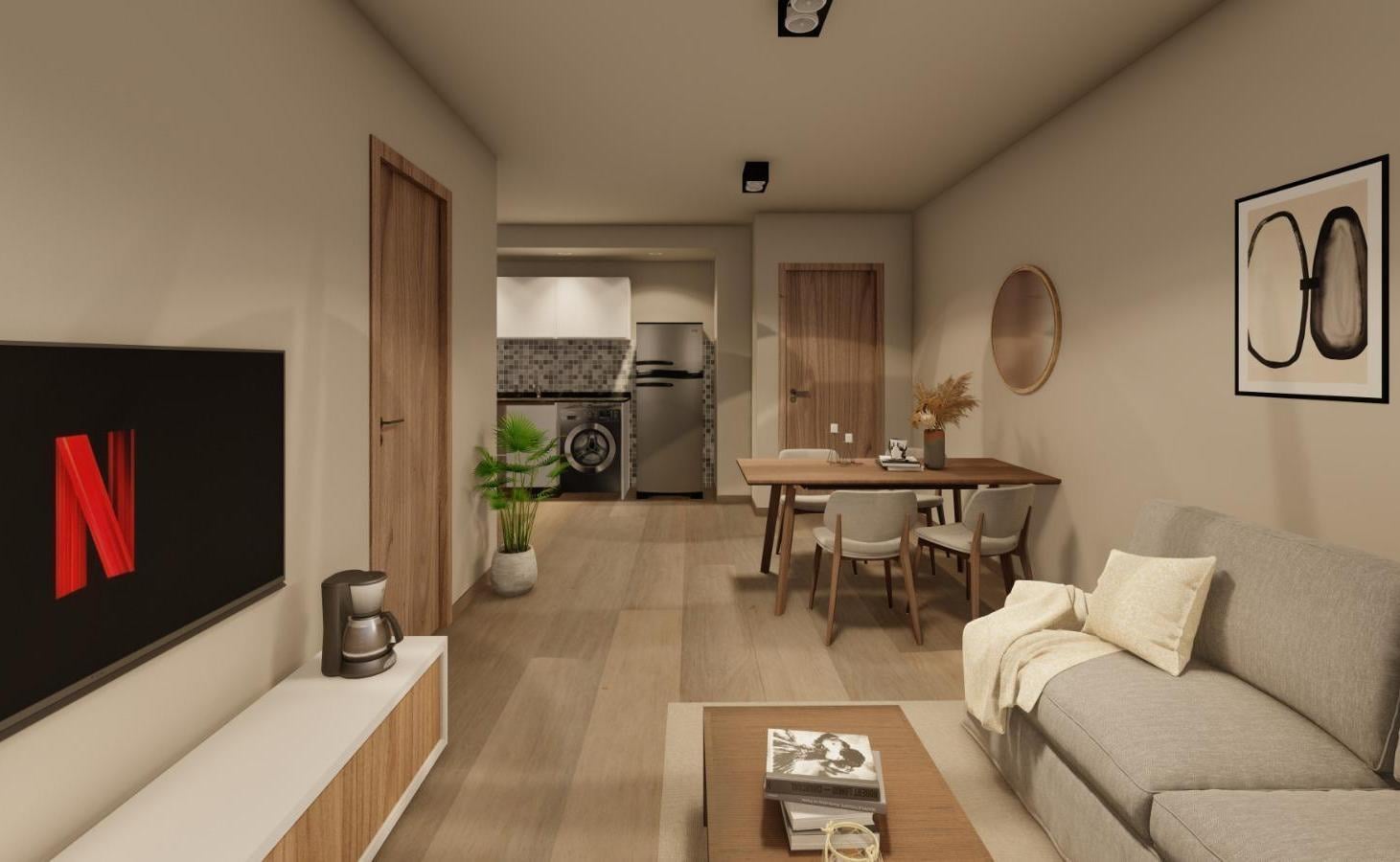 Foto de Venta departamento de un dormitorio con balcón en construcción. Ideal, imagen 3