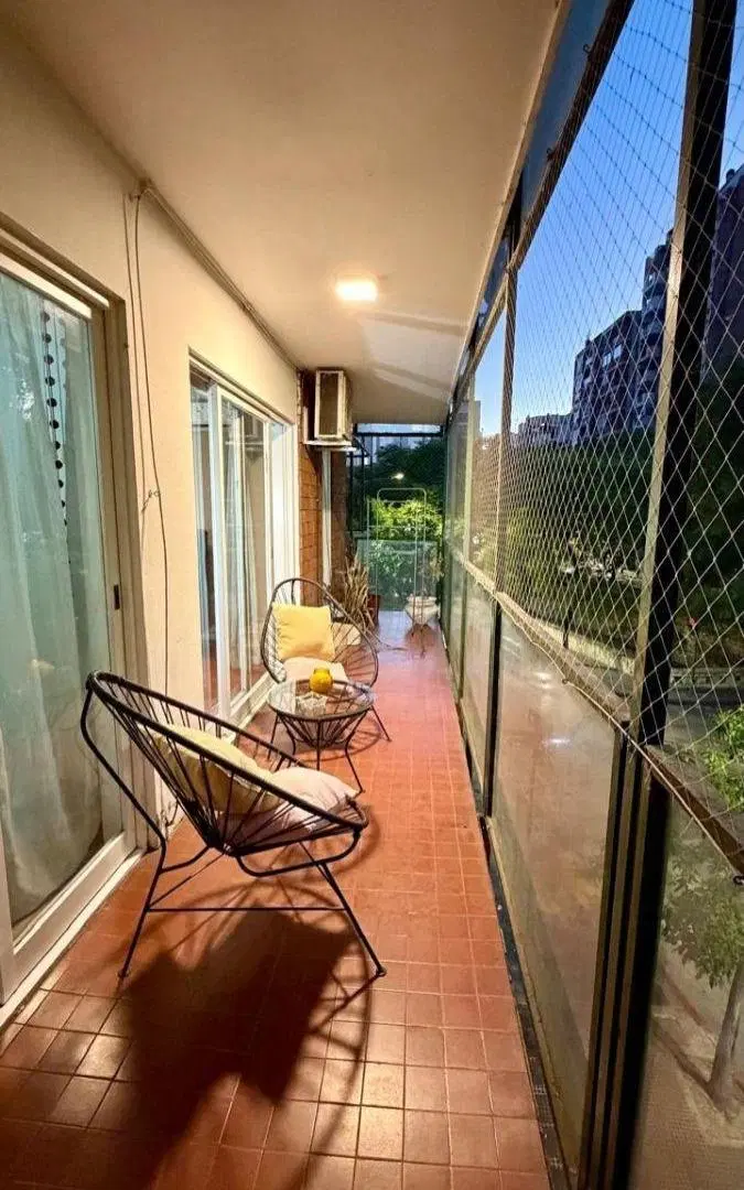 Alquiler 1 Dormitorio Amoblado | Vista a La Cañada | Balcón Terraza Súper Amplio 2