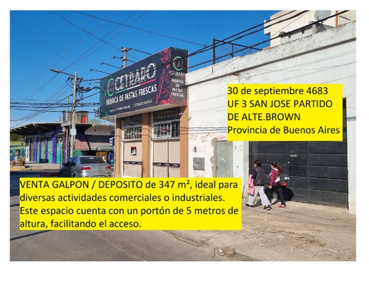 Venta Galpon Varios Rubros San Jose Alte. Brown 2