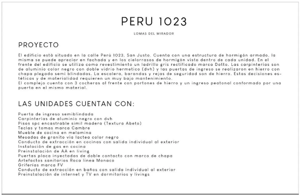 Venta departamento 2 amb estrenar Lomas de Mirador 3