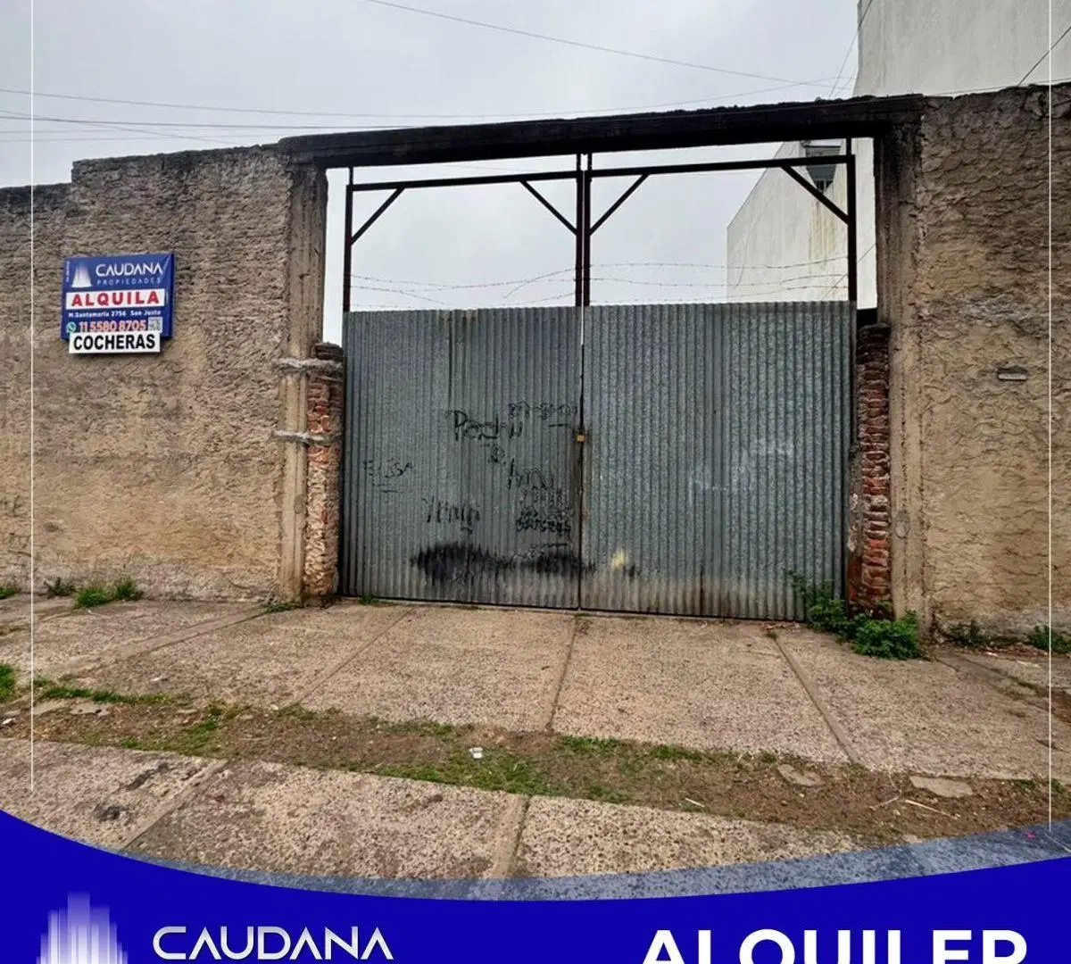 Cochera en alquiler en San Justo 4