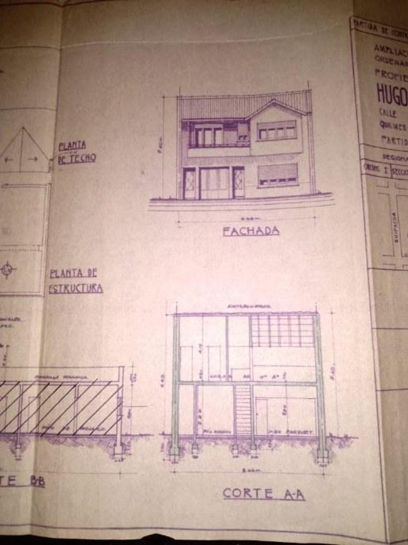 Casa Ideal emprendimiento o reciclar. Quilmes
